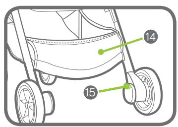 BABY JOGGER CITY TOUR - DIESE GARANTIE GILT NICTF FÜR: - 4