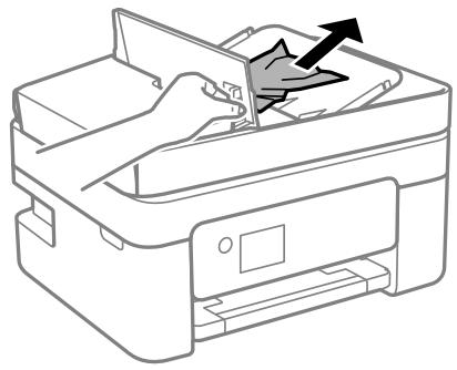 EPSON WORKFORCE WF-2850DWF - Document Jams in the Automatic Document Feeder - 4