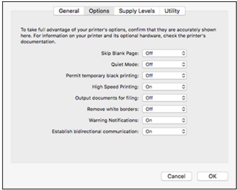 EPSON WORKFORCE WF-2850DWF - Printing with Expended Color Cartridges - Mac - 1