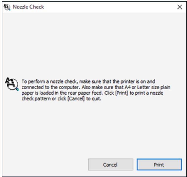 EPSON WORKFORCE WF-2850DWF - Select Nozzle Check. - 1