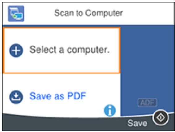 EPSON WORKFORCE WF-2850DWF - Scanning to a Connected Computer - 2