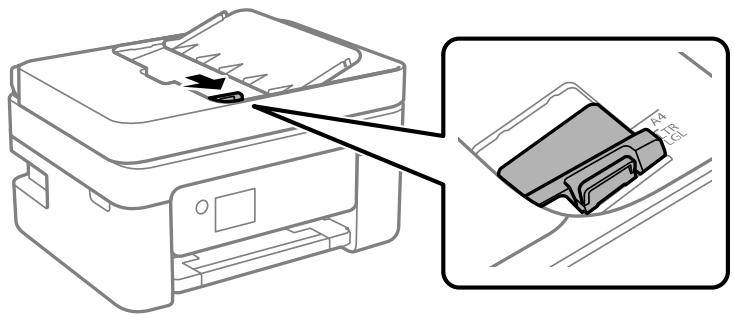EPSON WORKFORCE WF-2850DWF - Placing Originals in the Automatic Document Feeder - 2