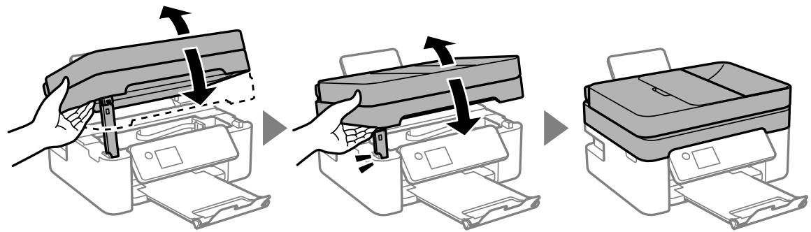EPSON WORKFORCE WF-2850DWF - Paper Jam Problems Inside the Product - 5