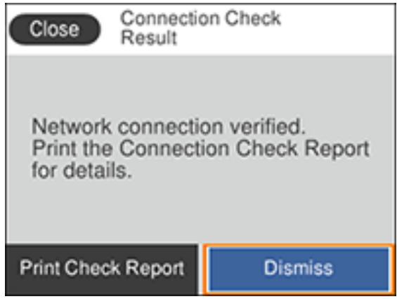 EPSON WORKFORCE WF-2850DWF - Printing a Network Connection Report - 1