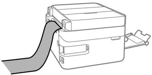 EPSON WORKFORCE WF-2850DWF - Loading Paper in the Rear Feed - 6