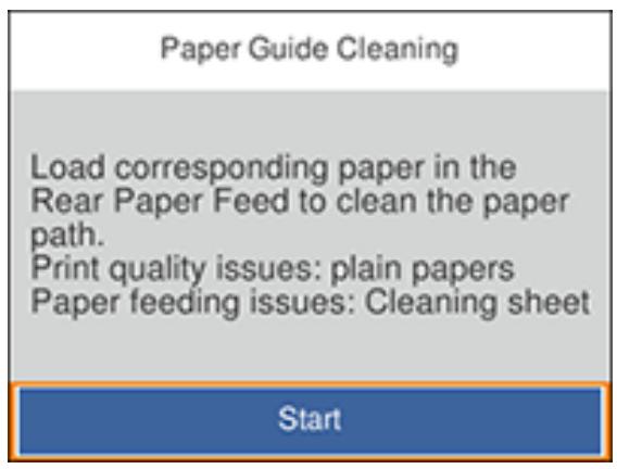 EPSON WORKFORCE WF-2850DWF - Cleaning the Paper Guide - 1