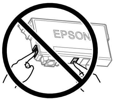 EPSON WORKFORCE WF-2850DWF - Removing and Installing Ink Cartridges - 6