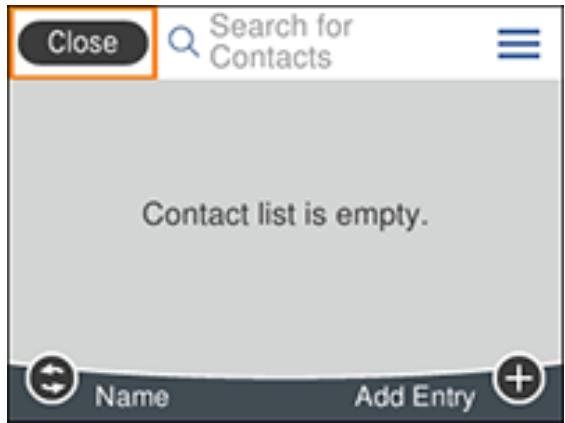 EPSON WORKFORCE WF-2850DWF - Select Contacts. - 1