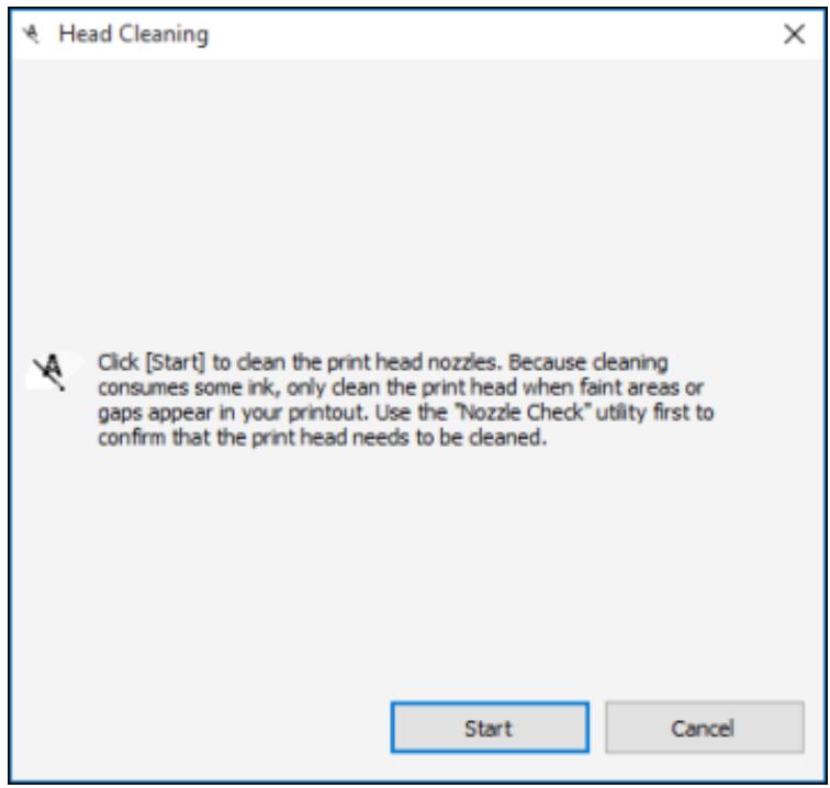 EPSON WORKFORCE WF-2850DWF - Cleaning the Print Head Using a Computer Utility - 3