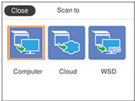 EPSON WORKFORCE WF-2850DWF - Scanning to a Connected Computer - 1