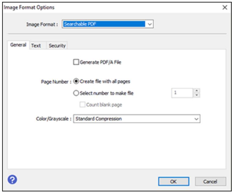 EPSON WORKFORCE WF-2850DWF - Saving Scanned Documents as a Searchable PDF Using Epson Scan 2 - 1
