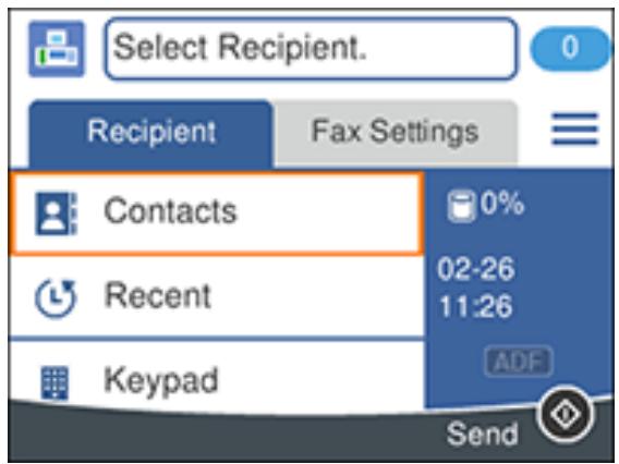 EPSON WORKFORCE WF-2850DWF - Checking Fax Status - 1