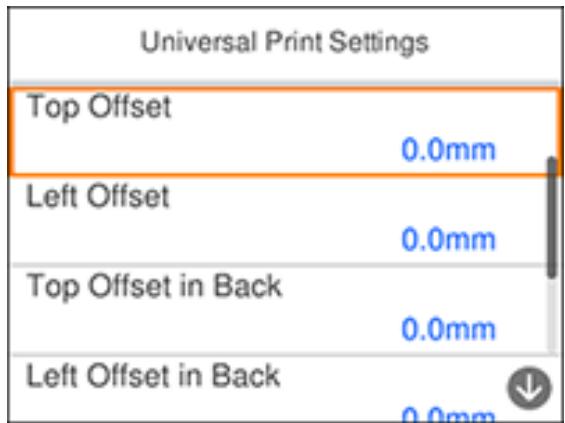 EPSON WORKFORCE WF-2850DWF - Selecting the Universal Print Settings - 1