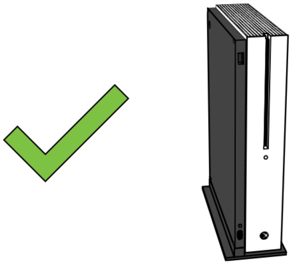 MICROSOFT XBOX ONE S 1TO - Étape 2 : mettre la console en position - 3