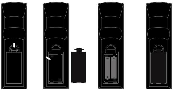 THOMSON THB330 - PILES Telecommande - 1