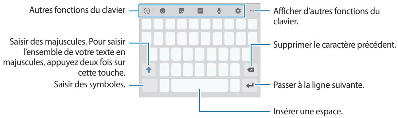 SAMSUNG GALAXY NOTE 10 - Présentation du clavier - 2