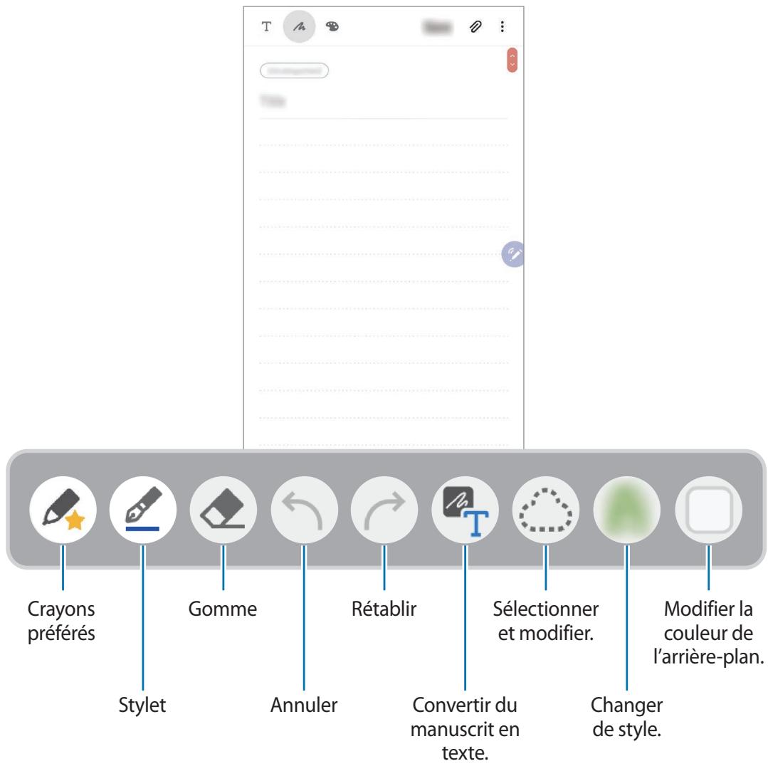 SAMSUNG GALAXY NOTE 10 - Rédiger des notes en mode manuscrit - 1