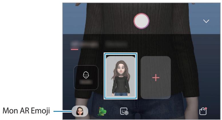 SAMSUNG GALAXY NOTE 10 - Prendre des photos ou des vidés avec Mon AR Emoji - 4