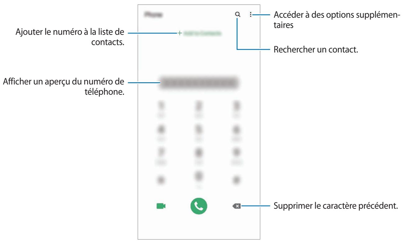 SAMSUNG GALAXY NOTE 10 - Passer des appellant - 1