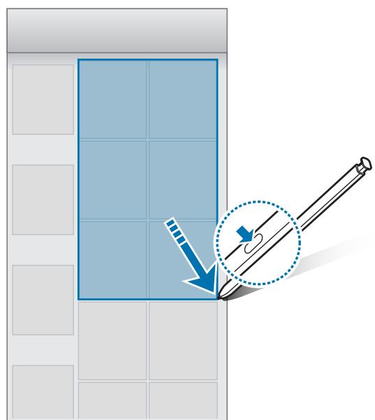 SAMSUNG GALAXY NOTE 10 - Effectuer une selection à l'aide du stylet - 2