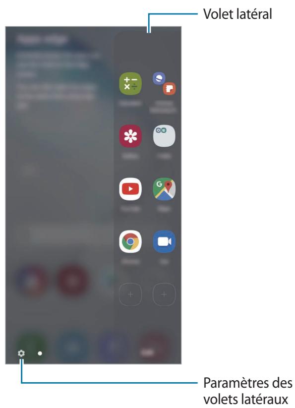 SAMSUNG GALAXY NOTE 10 - Utiliser les volets latéraux - 2