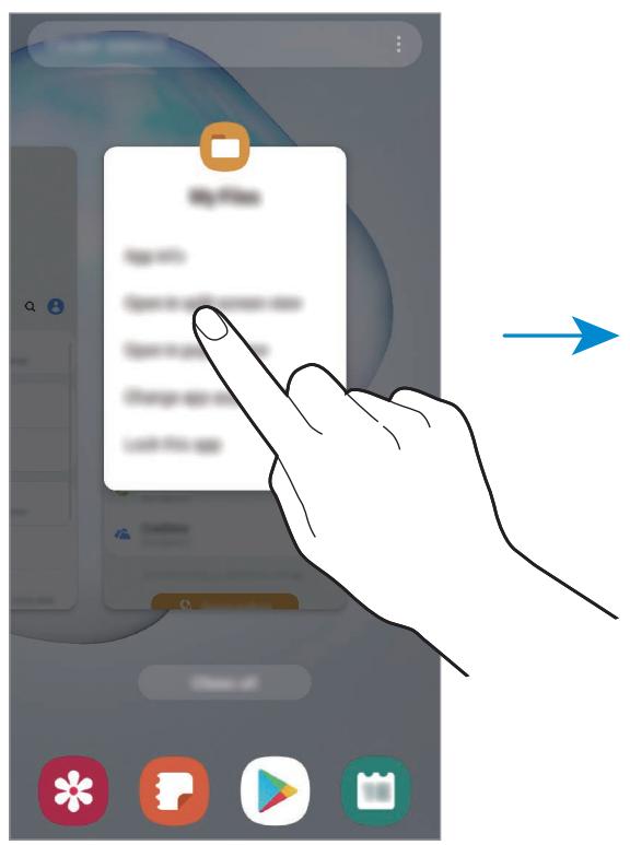 SAMSUNG GALAXY NOTE 10 - Affichage fractionné - 1