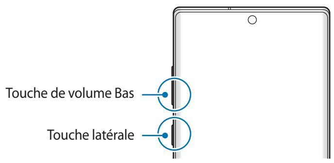 SAMSUNG GALAXY NOTE 10 - Éteindre l'appareil - 1