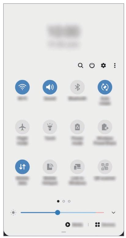 SAMSUNG GALAXY NOTE 10 - Utiliser les touches de paramétrage rapide - 2