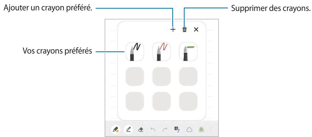 SAMSUNG GALAXY NOTE 10 - Modifier vos crayons préféRES - 1
