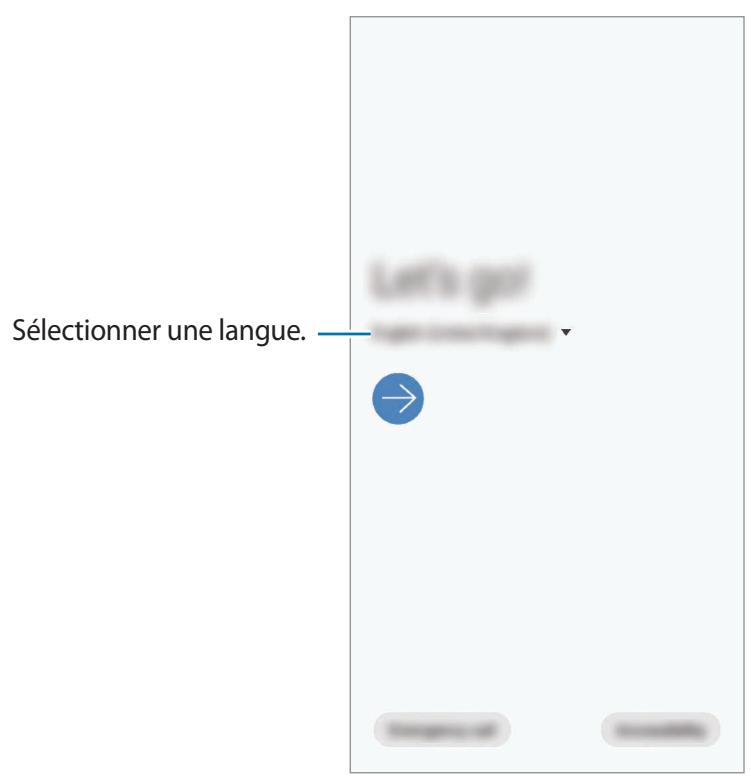 SAMSUNG GALAXY NOTE 10 - Configuration initiale - 1