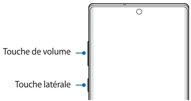 SAMSUNG GALAXY NOTE 10 - Touches physiques - 1