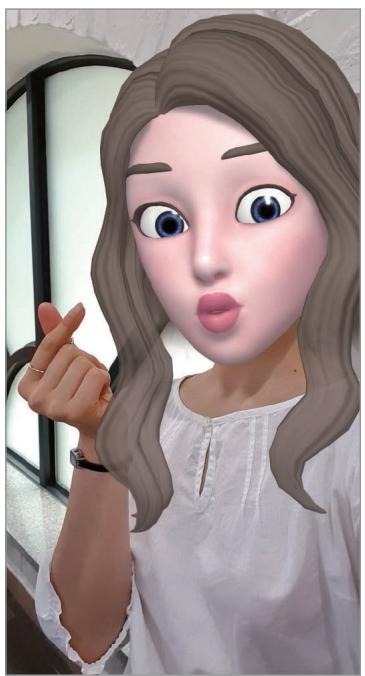 SAMSUNG GALAXY NOTE 10 - Prendre des photos ou des vidés avec Mon AR Emoji - 1