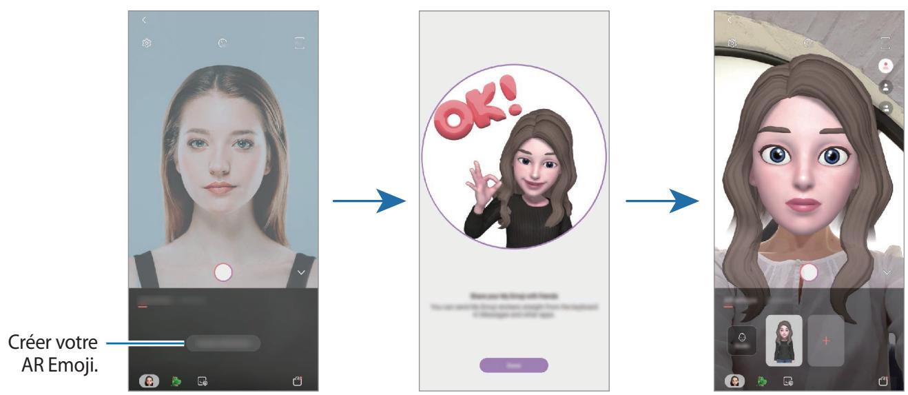 SAMSUNG GALAXY NOTE 10 - Créer Mon AR Emoji - 1