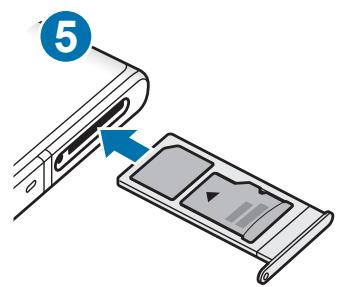 SAMSUNG GALAXY NOTE 10 - Installer une carte mémoire - 7