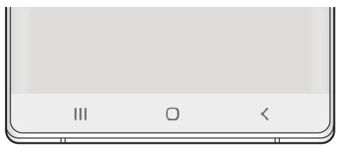 SAMSUNG GALAXY NOTE 10 - Barre de navigation (touches virtuelles) - 1