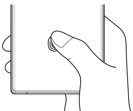 SAMSUNG GALAXY NOTE 10 - Enregister des emprentes - 1