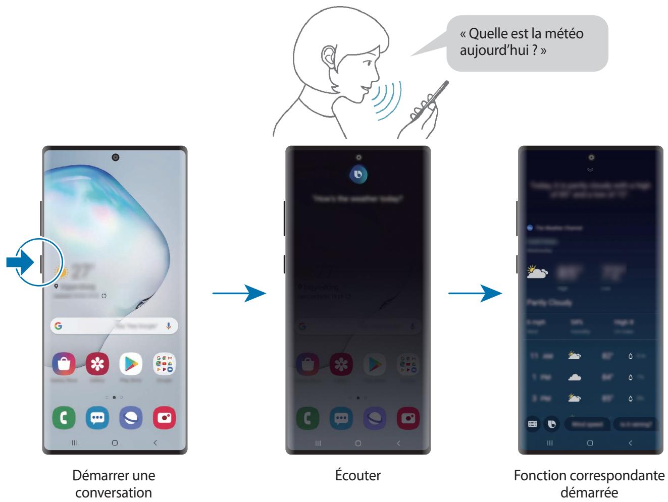SAMSUNG GALAXY NOTE 10 - Utiliser Bixby - 1