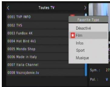 Toutes TV 0001 TVP INFO 0002 TVS 0003 FunBox 4K 0004 Hot Bird 4k1 0005 Mondo Shop 0006 Made in Italy 0007 Italia Channel 0008 Vozrojdenie.tv Favorite Type Désactivé Film Infos Sport Musique Sym. : 275 Pol. : V