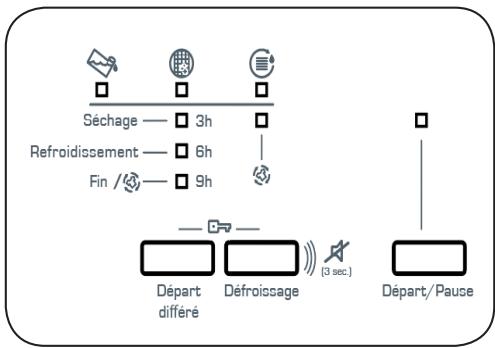 WESTLINE SLWHP7F1WH - Indicateur électronique et fonctions supplémentaires - 1
