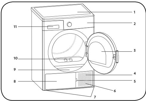 WESTLINE SLWHP7F1WH - APERÇU - 1