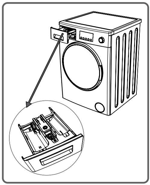 WALTHAM WTD7PACF1 - Branchement du tuyau de vidange - 2