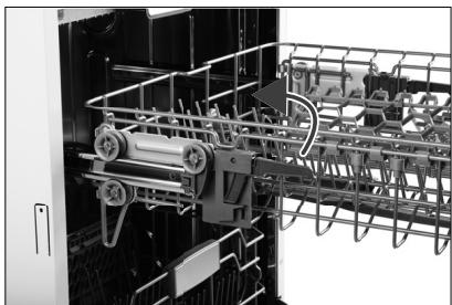 MEDION MD37330 - Modification de la position du panier à vaisselle supérieur - 1