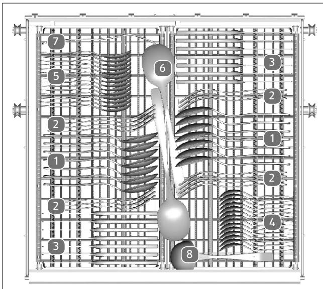 MEDION MD37330 - Ejemplo de carga cajón para cubiertos - 1
