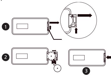 QLIMA LK2035 - HOW TO CHANGE BATTERY FOR THE CONTROLLER - 1