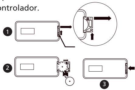 QLIMA LK2035 - CÓMOCAMBIAR LA PILA DEL CONTROLADOR - 1