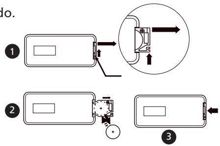 QLIMA LK2035 - COME SOSTITUIRE LA BATTERIA DEL TELECOMANDO - 1