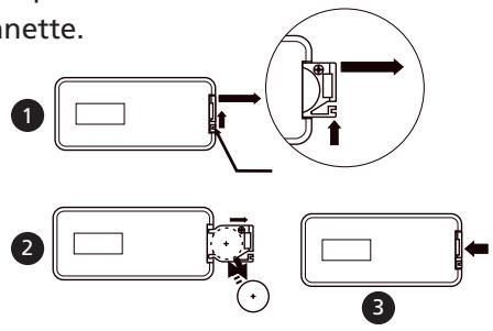 QLIMA LK2035 - Comment changer la batterie du régulateur - 1