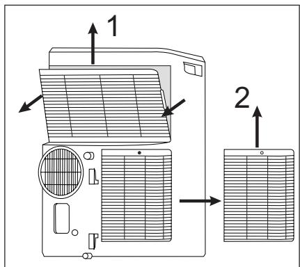 ELECTROLUX EXP34U338CW - Suodattimien puhdistaminen - 1