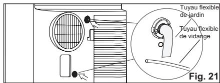 ELECTROLUX EXP34U338CW - Vidange continue - 2