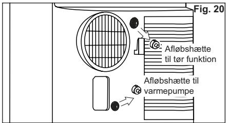 ELECTROLUX EXP34U338CW - Afløbsinstruktioner - 1